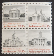 USA MI 1382/1385 NEUFS** MNH "ARCHITECTURE" ANNÉE 1979 - Unused Stamps