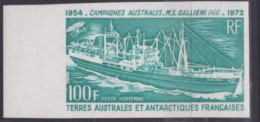 Essai De Couleur Taaf/fsat Bateau Le Gallieni Yvert PA 29 MNH **8 - Imperforates, Proofs & Errors