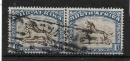 SOUTH AFRICA 1939 1s BROWN AND CHALKY BLUE SG 62 GOOD USED Cat £20 - Used Stamps