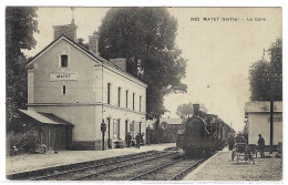 MAYET (72) - La Gare - TRAIN - Ed. Moreau - Mayet