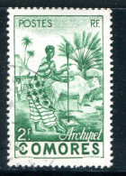 COMORES- Y&T N°4- Oblitéré - Used Stamps