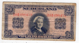 94 - NEDERLAND - 2 1/2 Gulden - 2 1/2  Florín Holandés (gulden)