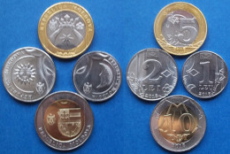 MOLDOVA - Set 4 Coins: 1, 2, 5, 10 Lei 2018 "Coat Of Arms Of The Moldavian Pri" KM# 10 Republic (1991) - Edelweiss Coins - Moldawien (Moldau)