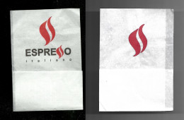 2 Tovagliolini Da Caffè - Espresso Italiano - Company Logo Napkins