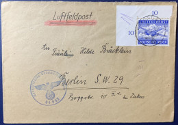 Luftfeldpostbrief, Deutsches (III.) Reich - Feldpost 2e Guerre Mondiale