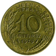 France - 1979 - KM 929 - 10 Centimes - XF - Look Scans - 10 Centimes