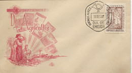 ARGENTINA 1948 FARMER'S DAY AGRICULTURE FIRST DAY COVER FDC - FDC