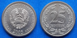 TRANSNISTRIA - 25 Kopeek 2005 KM# 52a Moldavian Republic (1991) - Edelweiss Coins - Autres – Europe