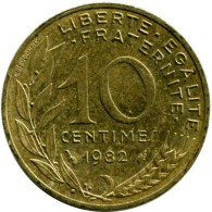 France - 1982 - KM 929 - 10 Centimes - XF - Look Scans - 10 Centimes