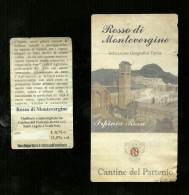 Etichetta - Vino Rosso Di Montevergine - Red Wines