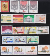 Macau      .    Michel     .   19 Stamps         .     **        .     MNH - Neufs