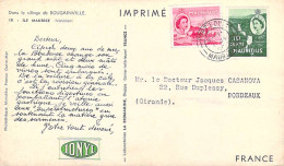 Afrique ÎLE MAURICE Vanillier   Dans Le Sillage De BOUGAINVILLE  (Philatélie Timbre Stamp  " MAURITIUS  " / IONYL - Maurice