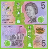 AUSTRALIA 5 DOLLARS 2016 P-62 UNC POLIMER - 2005-... (polymer Notes)
