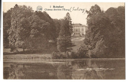 Belgique -   Boitsfort -  Chateau  Derriere L'etang -  Chateau  Bischoffoheim - Watermael-Boitsfort - Watermaal-Bosvoorde