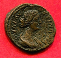 Faustine As ( C213) Tb+ 85 - The Anthonines (96 AD Tot 192 AD)