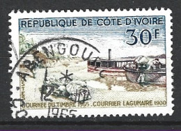 COTE D'IVOIRE. N°234 Oblitéré De 1965. Poste Lagunaire. - Poste