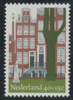   Nederland 1975  NVPH Nr. 1069P  MNH   Plaatfout  Witte Stip - Abarten Und Kuriositäten