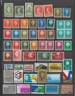 Nederland  87  Ongebruikte Zegels Meeste Postfris - Collections