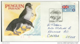 Postal History Cover: Australia Cover With Penguin Cachet - Pingouins & Manchots