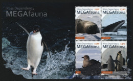 Ross-Gebiet 2021 - Mi-Nr. Block 25 ** - MNH - Wildtiere / Wild Animals - Unused Stamps