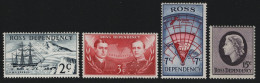 Ross-Gebiet 1967 - Mi-Nr. 5-8 ** - MNH - Freimarken / Definitives (III) - Unused Stamps