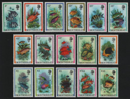 Montserrat 1981 - Mi-Nr. 445-460 I ** - MNH - Fische / Fish (III) - Montserrat