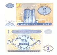 AZERBAIJAN 1 MANAT 1993  P-14  UNC - Azerbeidzjan