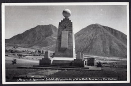 Ecuador - 1959 - Quito - Monumento Equinoccial - Ecuador