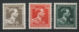 België OCB 1005 / 1007 ** MNH - 1936-1957 Open Kraag