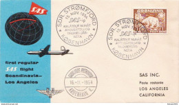 Postal History: Greenland First Flight Cover - Lettres & Documents