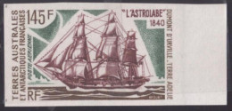 Essai De Couleur Multicolore  Taaf/fsat Bateau L’astrolabe  Yvert PA 31 MNH ** - Geschnittene, Druckproben Und Abarten