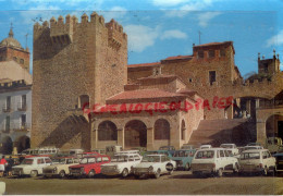 ESPAGNE - CACERES - PLAZA DEL GENERAL MOLA Y TORRE DE BUJACO - Cáceres