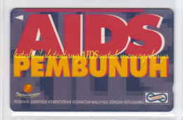 Carta Telefonica Malesia - AIDS -  Carte Telefoniche@Scheda@Schede@Phonecards@Telecarte@Telefonkarte - Malaysia