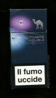 Tabacco Pacchetto Di Sigarette Italia - Camel Activate Double Da 10 Pezzi - Vuoto - Etuis à Cigarettes Vides