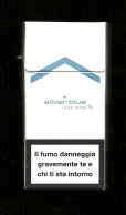 Tabacco Pacchetto Di Sigarette Italia - Malboro 3 Silver Blue Da 10 Pezzi - Vuoto - Porta Sigarette (vuoti)