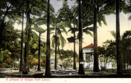 Costa Rica, C.A., Glimpse Of Vargas Park, Bandstand (1910s) Wimmer Postcard - Costa Rica