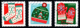 Canada (Scott No.3134-36 - Christmas 2018) (o) Set Of 3 - Used Stamps