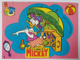 AUTOCOLLANT LE JOURNAL DE MICKEY DAISY 1981 Autocollants - Zelfklevers