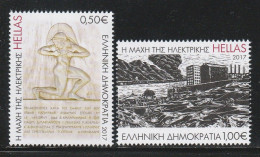 Greece 2017 Anniversaries-Events - The Battle Of Keratsini Power Station Set MNH - Unused Stamps