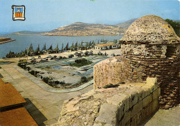 Espagne - Comunidad Valenciana - Castellón - Peniscola - Vue Du Port Et Le Château - Castellón