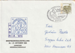 Duitsland 1985, Prepayed Letter, Stamp Exhibition Hannover, Habria '85 - Privatumschläge - Gebraucht