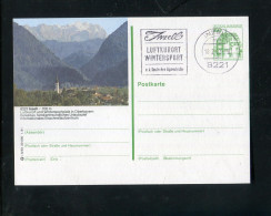 "BUNDESREPUBLIK DEUTSCHLAND" Bildpostkarte Bild Und Stempel "INZELL" (2431) - Cartes Postales Illustrées - Oblitérées