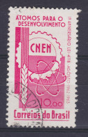 Brazil 1963 Mi. 1041, Kommission Für Kernenenergie (CNEN) (o) - Oblitérés