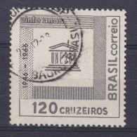 Brazil 1966 Mi. 1119, UNESCO (o) - Oblitérés