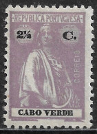 Cabo Verde – 1914 Ceres Type 2 1/2 Centavos Mint Stamp - Portugees Guinea