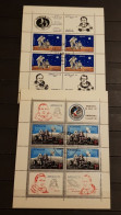 ROMANIA APOLLO 14&15 -2 MINIATURE SHEETS USED - Gebruikt