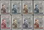République Congo   1962 OCBn° 454-61 *** MNH Cote 10,00 Euro - Neufs