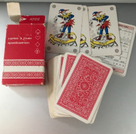 PLAYING CARDS/JEU DE CARTES/CARTES A JOUER SPEELKAARTEN/WHIST/PAPETERIE A.M.P. PAPIER HANDEL - 54 Cartas