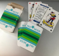 PLAYING CARDS/JEU DE CARTES/M&S MODE - 54 Karten