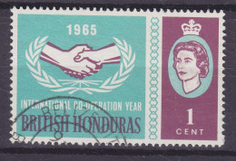 British Honduras 1965 Mi. 186, Vereinte Nationen UNO International Co-operation Year (o) - British Honduras (...-1970)